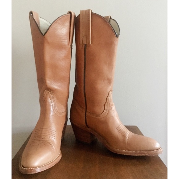 Frye Shoes - Vintage 80s Frye Cowboy Boots 5.5 PRICE FIRM